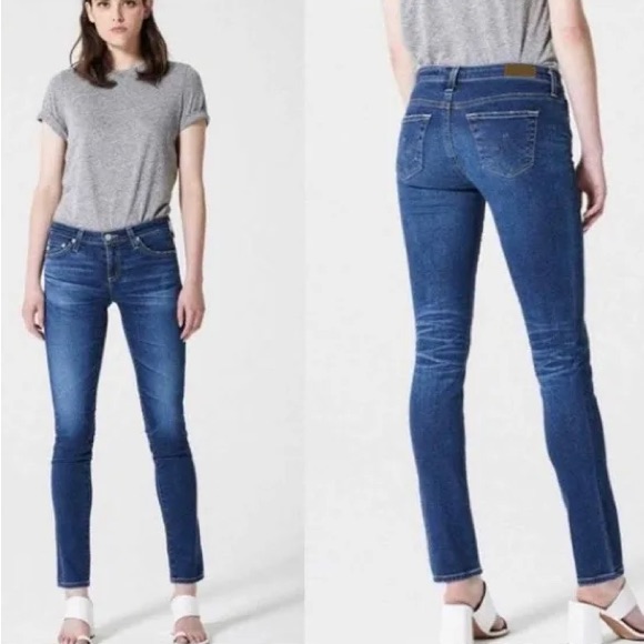 Women’s Ag Denim The Stilt Cigarette Leg Size 26r